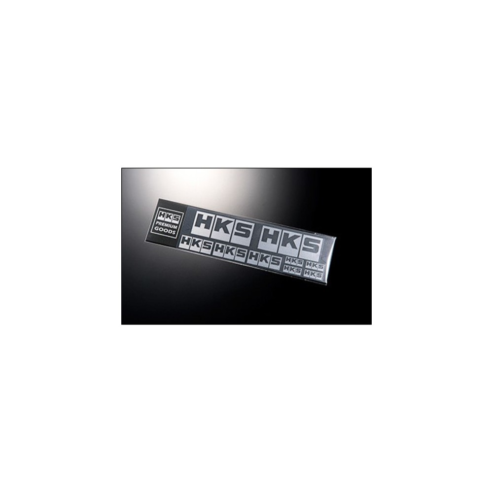 HKS METAL LOGO STICKERS