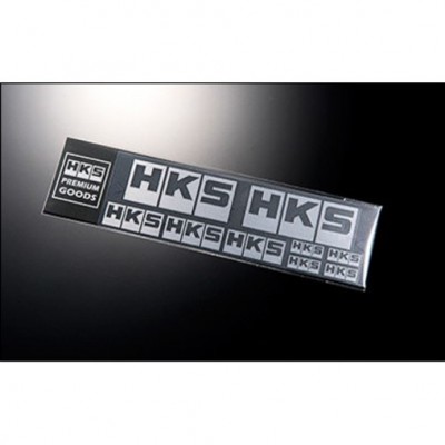 HKS METAL LOGO STICKERS
