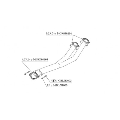 Frontpipe Kakimoto RB26DETT R32 R33