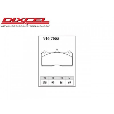 Plaquette AP RAcing Dixcel