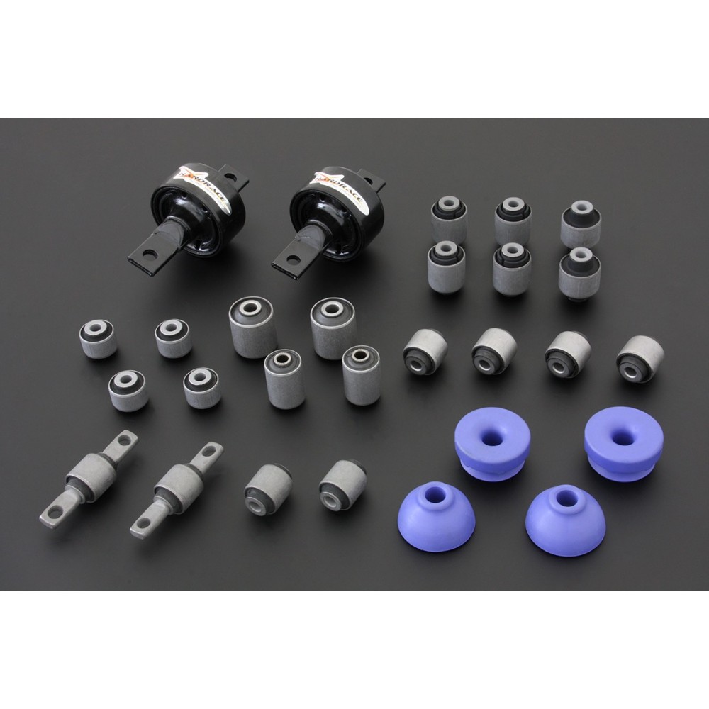 INTEGRA 90-93 DA COMPLETE BUSHING KIT (HARDEN RUBBER) 28PCS/SET
