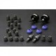 CIVIC EF SI 88-91 COMPLETE BUSHING KIT (HARDEN RUBBER) 26PCS/SET