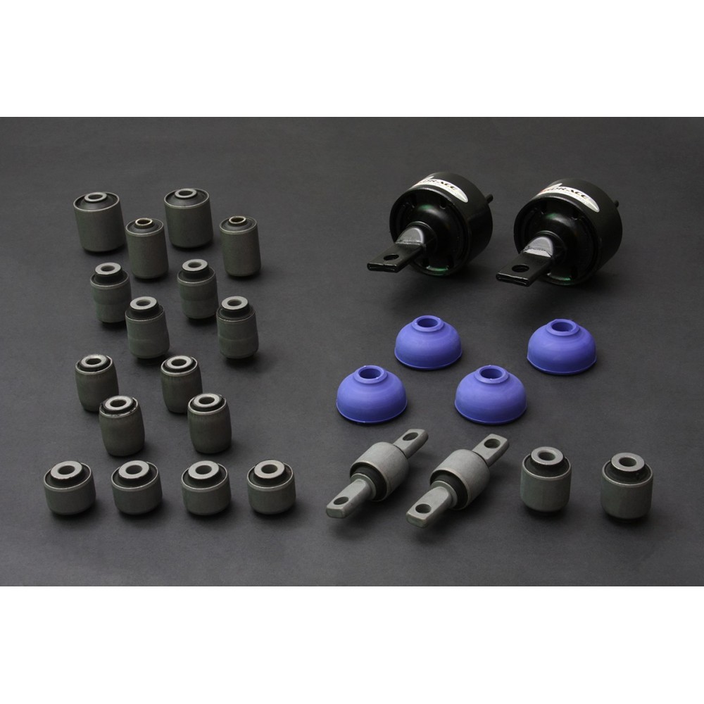 CIVIC EF SI 88-91 COMPLETE BUSHING KIT (HARDEN RUBBER) 26PCS/SET