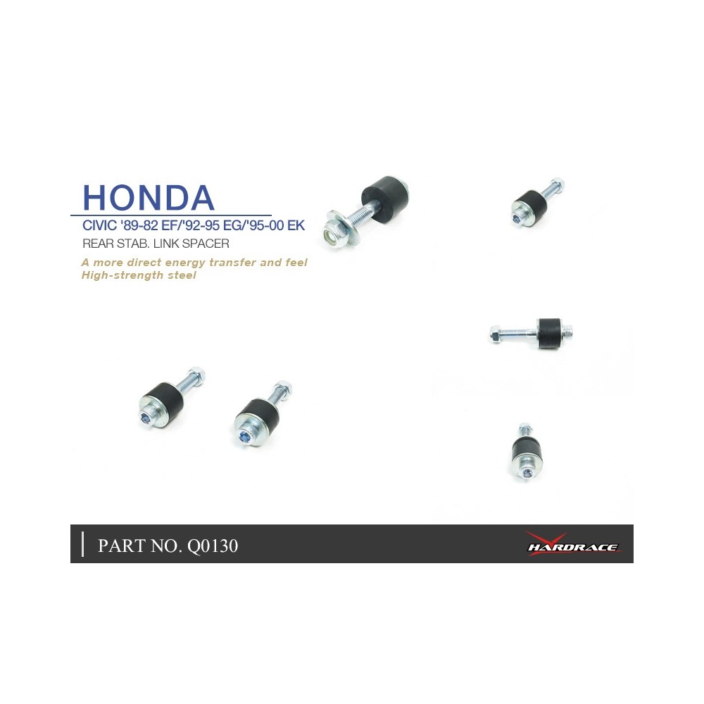 HONDA CIVIC '89-82 EF/'92-95 EG/'95-00 EK REAR STAB. LINK SPACER - 2PCS/SET