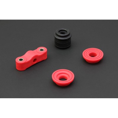CIVIC EG/EK/DC2 DOHC TPV REINFORCED SHIFTER BUSHING KITS - RED 4PCS/SET