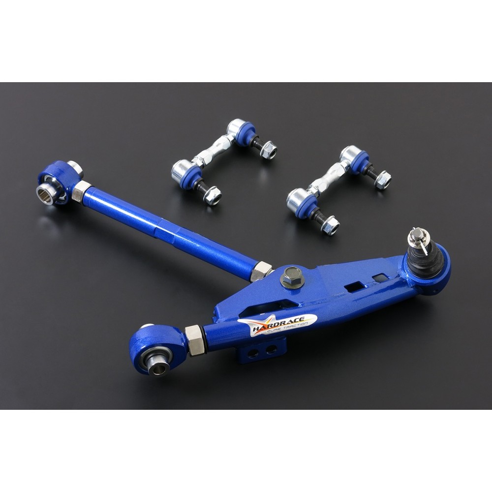 FT86 BRZ FR-S  ADJ. FRONT LOWER CONTROL ARM + STAB. LINK  (PILLOW BALL) 4PCS/SET