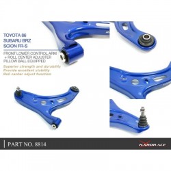 TOYOTA 86/SUBARU BRZ/SCION FR-S FRONT LOWER CONTROL ARM + ROLL CENTER ADJUSTER (PILLOW BALL) 2PCS/SET