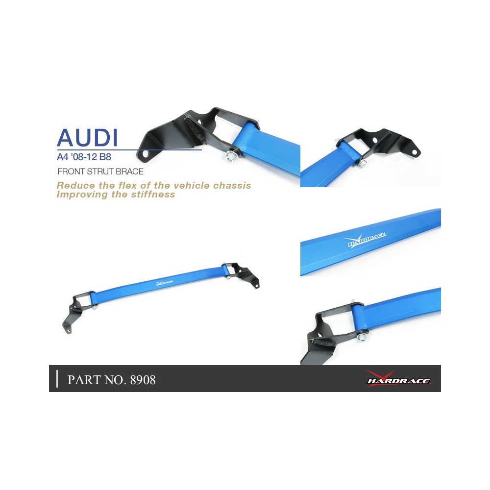AUDI A4 '08-12 B8 FRONT STRUT BRACE - 1PCS/SET