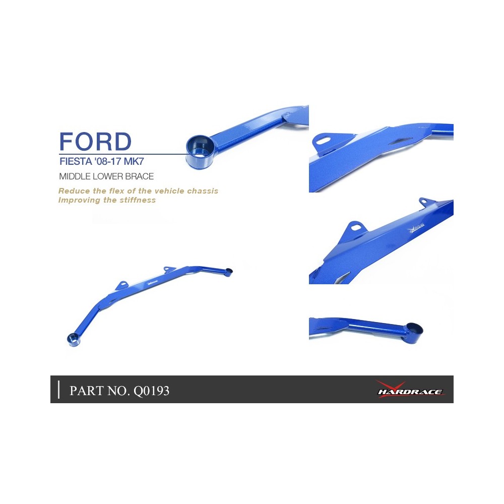 FORD FIESTA '08-17 MK7 MIDDLE LOWER BRACE - 1PCS/SET