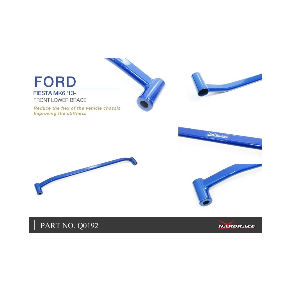 FORD FIESTA MK7 '13- FRONT LOWER BRACE - 1PCS/SET