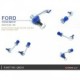 FORD FOCUS MK3 ST REAR STAB. LINK - 2PCS/SET