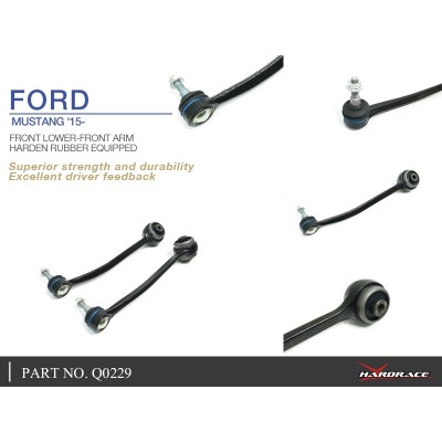 FORD MUSTANG '15- FRONT LOWER-FRONT ARM (HARDEN RUBBER) 2PCS/SET