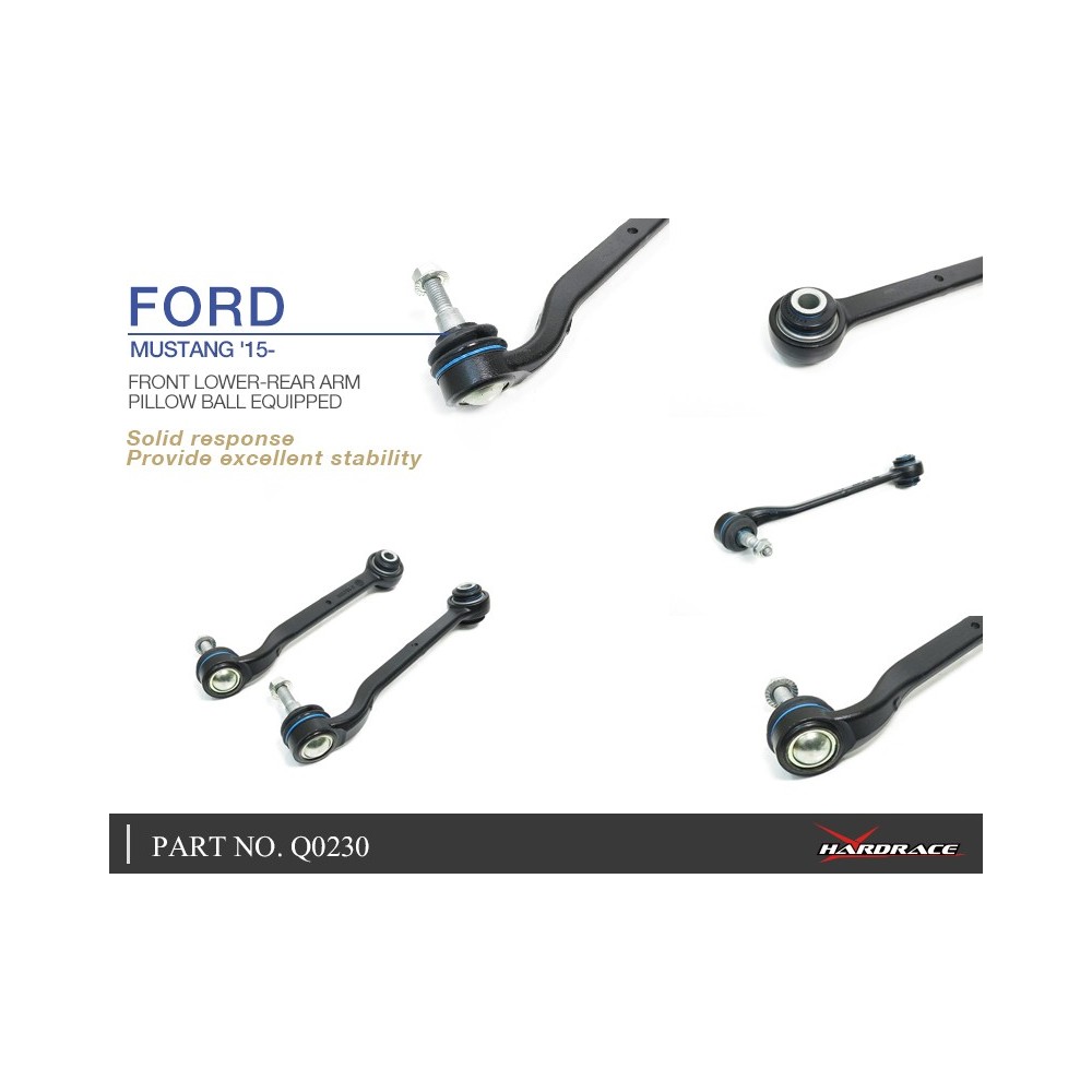 FORD MUSTANG '15- FRONT LOWER-REAR ARM (PILLOW BALL BUSHING) 2PCS/SET