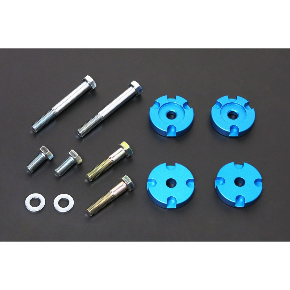 MUSTANG S550 '15 REAR DIFF. BUSHING INSERTS - ALUMINIUM 4PCS/SET