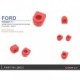 FORD RANGER '11- REINFORCED STABILIZER BUSHING- FRONT 29MM- 2PCS/SET