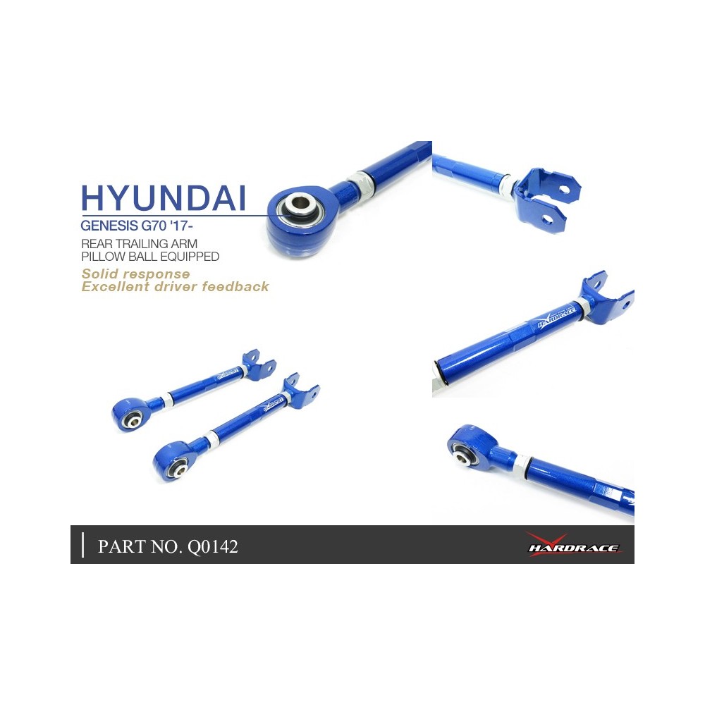 GENESIS G70 '17- / KIA STINGER '18- REAR TRAILING ARM (PILLOW BALL) - 2PCS/SET