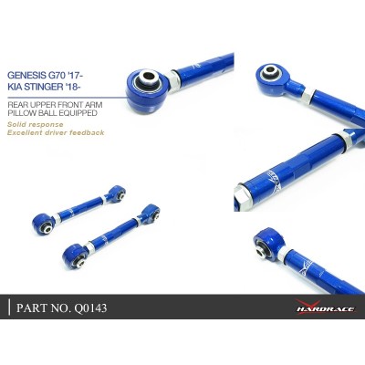 GENESIS G70 '17- / KIA STINGER '18- REAR UPPER FRONT ARM (PILLOW BALL) - 2PCS/SET