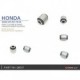 HONDA S2000 AP1/AP2 '99-09 REAR TOE ARM BUSHING (HARDEN RUBBER) - 2PCS/SET
