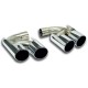 Echappement inox pour Cayenne 958 Diesel 3.0