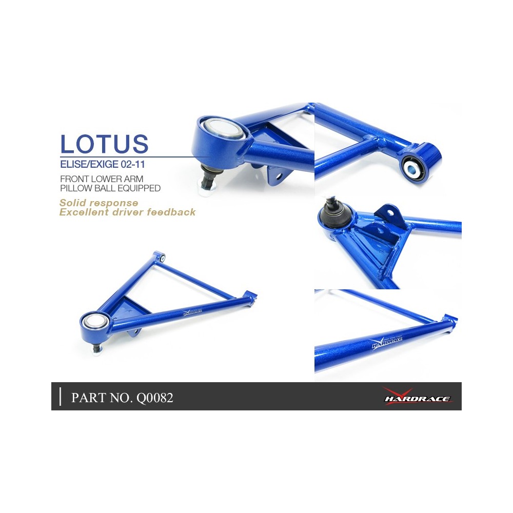 LOTUS ELISE/EXIGE 02-11 TOYOTA MODEL ENGINE FRONT LOWER ARM (PLIIOW BALL) 2PCS/SET