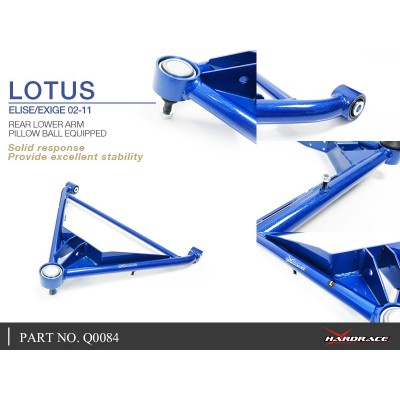 LOTUS ELISE/EXIGE 02-11 TOYOTA MODEL ENGINE REAR LOWER ARM(PILLOW BALL) 2PCS/SET