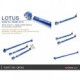 LOTUS ELISE '04- / EXIGE '04-12 REAR TOE KIT + REAR LOWER BRACE (PILLOW BALL) - 3PCS/SET