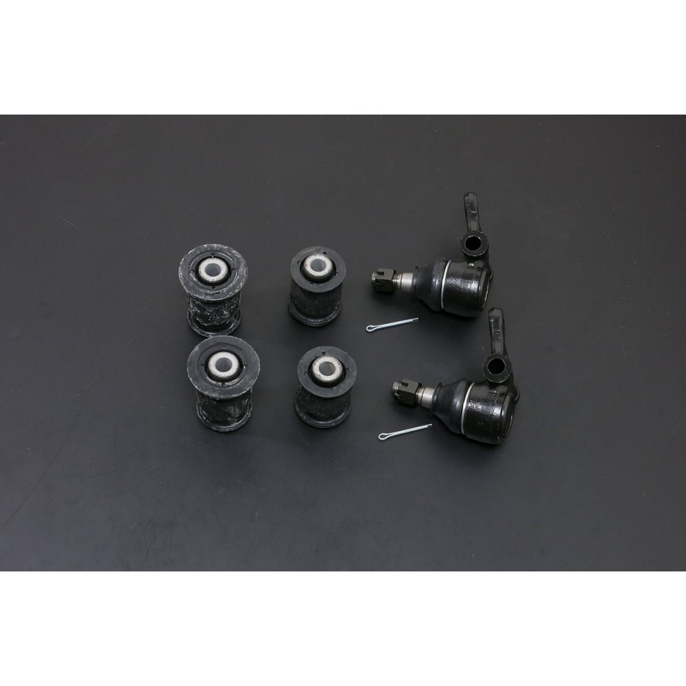 MIATA 90-03 FRONT LOWER ARM REPAIR KIT (4 HARDEN RUBBER + 2 BALL JOINT) 6PCS/SET