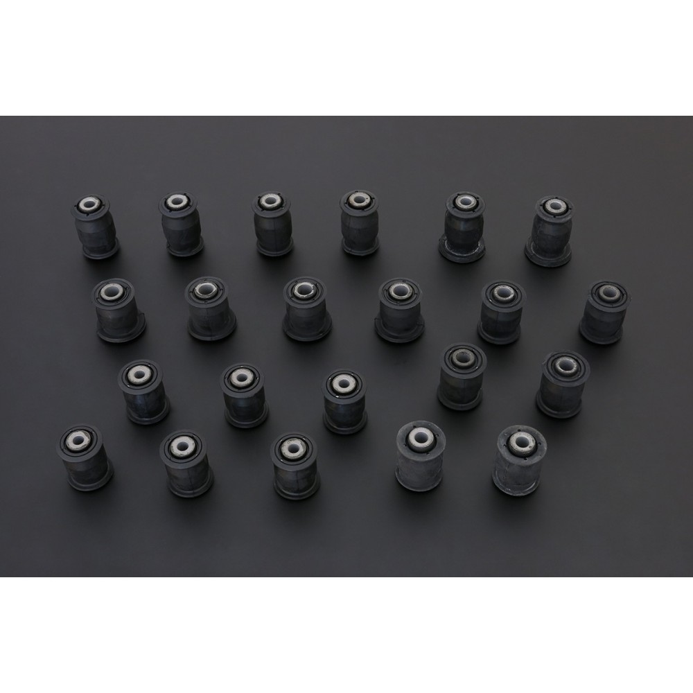 MIATA 90-03  COMPLETE BUSHING SET (HARDEN RUBBER) 22 PCS/SET