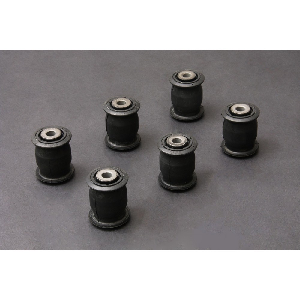 MIATA 90-03 REAR UPPER ARM BUSH + KNUCKLE BUSH (HARDEN RUBBER) 6PCS/SET