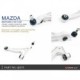 MAZDA MIATA/MX-5 '06-15 NC/RX-8 '03-12 FRONT LOWER CONTROL ARM (HARDEN RUBBER) - 2PCS/SET