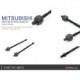 MITSUBISHI COLT '02-12 /COLT PLUS '04- HARD TIE ROD - 2PCS/SET
