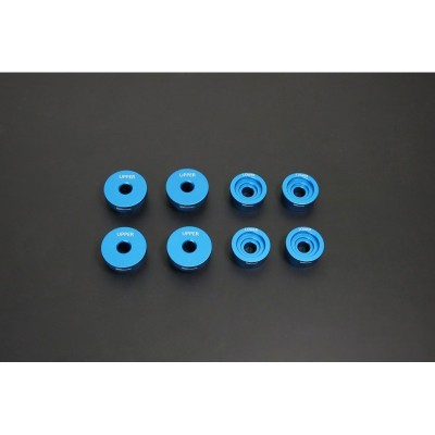 NISSAN S13/14/15/SKYLINE REAR SUBFRAME BUSHING SOLID-ALUMINIUM 4PCS/SET
