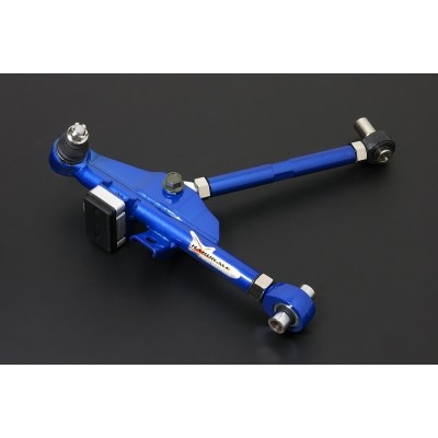 240SX S13 FRONT ADJUSTABLE LOWER CONTROL ARM INCLUDED TENSION ROD - ONE PIECE DESIGN (PILLOW BALL) 4PCS/SET