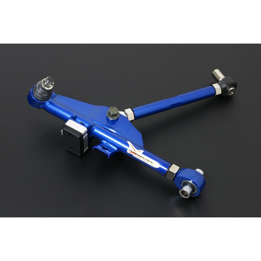 240SX S14/15 FRONT ADJUSTABLE LOWER CONTROL ARM INCLUDED TENSION ROD - ONE PIECE DESIGN 25MM EXTEND. WIDEBODY USE 4PCS/SET