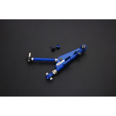 NISSAN SILVIA 240SX S14/S15 '95-02 FRONT ADJUSTABLE LOWER CONTROL ARM+STAB. LINK,V2 MINIMUM +25MM EXTEND (PILLOW BALL) 4PCS/SET