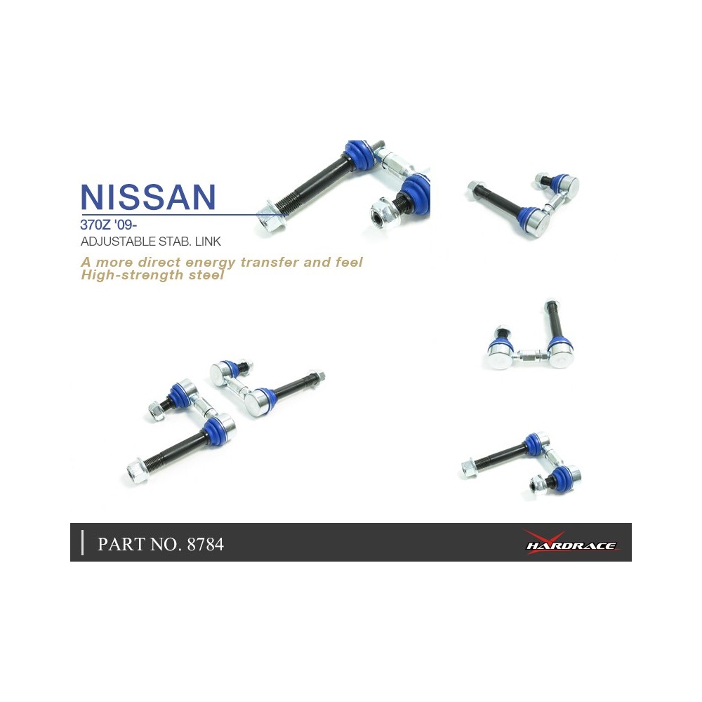 NISSAN 370Z '09- ADJUSTABLE STAB. LINK 2PCS/SET