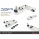 PORSCHE 986/987/996/997 FRONT/REAR LOWER ARM (HARDEN RUBBER) - 6PCS/SET