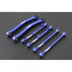 IMPREZA GD STI REAR ARM SET - NON ADJUSTABLE (PILLOW BALL) 6PCS/SET