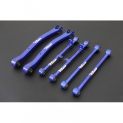 IMPREZA GD STI REAR ARM SET - NON ADJUSTABLE (HARDEN RUBBER) 8PCS/SET