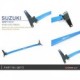 SUZUKI SWIFT '04-10 FRONT STRUT BRACE - 1PCS/SET