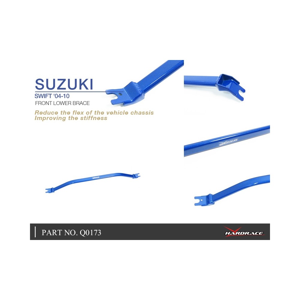 SUZUKI SWIFT '04-10 FRONT LOWER BRACE - 1PCS/SET