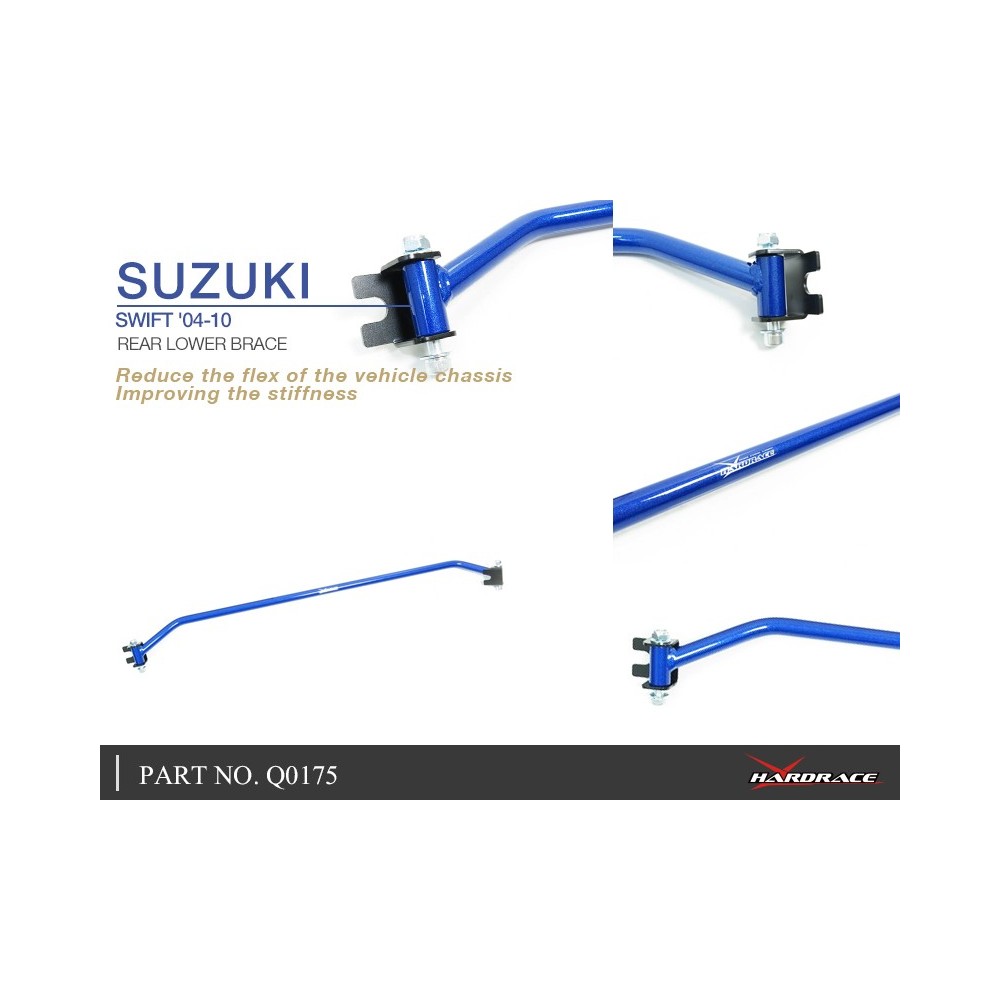 SUZUKI SWIFT '04-10 REAR LOWER BRACE - 1PCS/SET