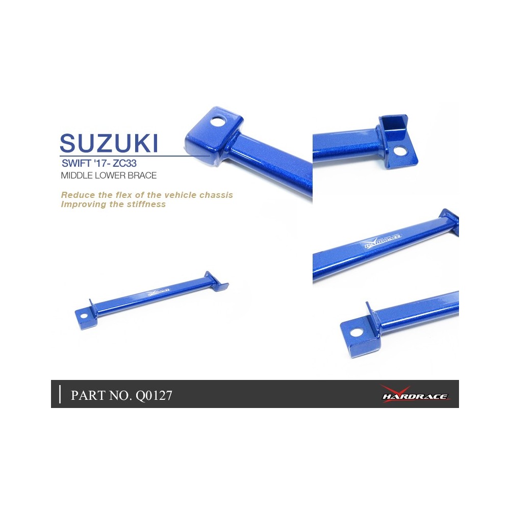 SUZUKI SWIFT '17- ZC33 MIDDLE LOWER BRACE - 1PCS/SET