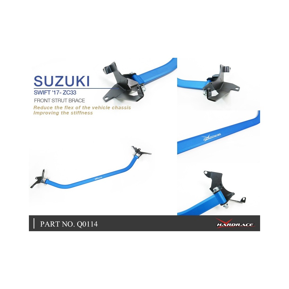 SUZUKI SWIFT '17- ZC33 FRONT STRUT BRACE - 1PCS/SET