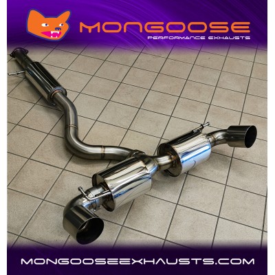 Mongoose exhaust Yaris GR echappement inox