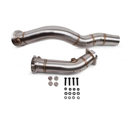 VRSF 3″ Cast Race Downpipes 15-19 BMW M3, M4 & M2 Competition S55 F80 F82 F87