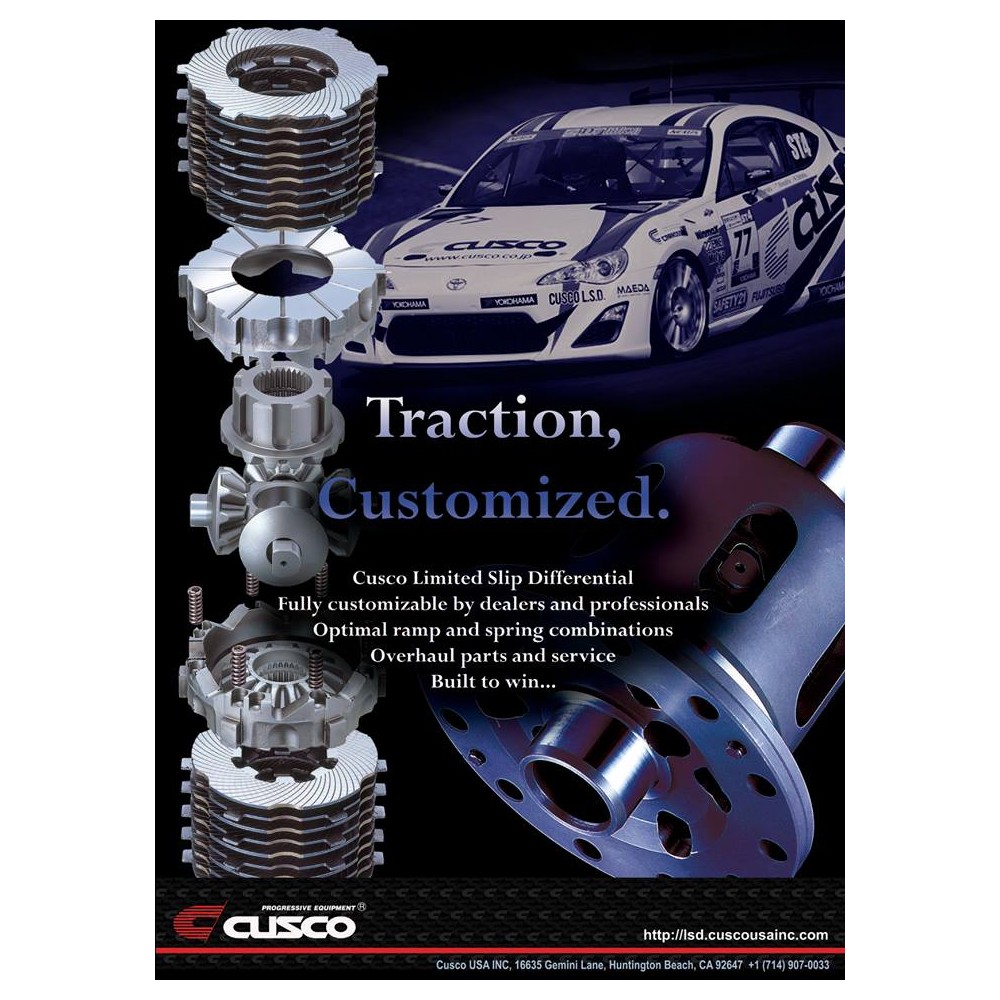 Cusco LSD MR2 3SGE Atmo