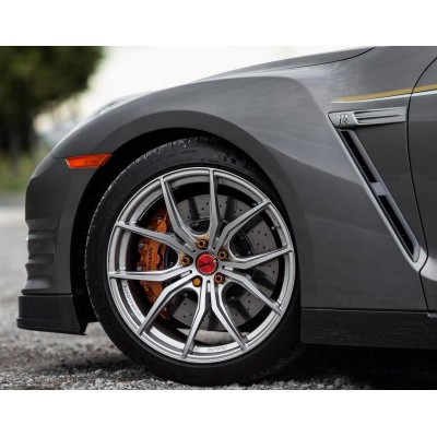 Pack RAYS 57FXX  20 pouces nissan GTR Silver
