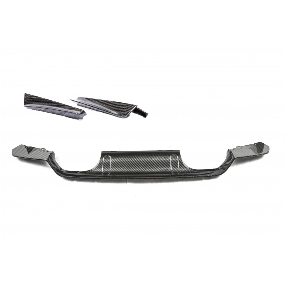 BMW 4 SERIES F82 M4 PSM DYNAMIC CARBON REAR DIFFUSER W/ REAR EXTENSIONS