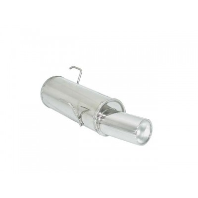 Silencieux inox Peugeot 206 102mm Raggazon